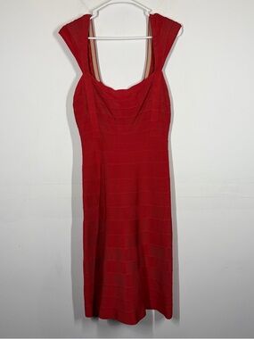 Herve Leger Jude Bandage Dress Size Large